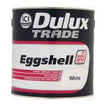 Dulux Trade White Eggshell 5 Litre Can