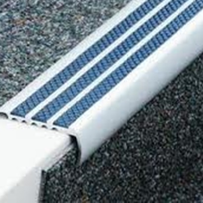 Carpet Stair Nosing Blue (Stk unit=FT)