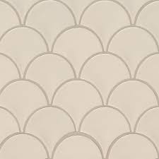 Cream Scale Tile 106x120x6.5