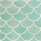 Green Scale Tile 106x120x6.5