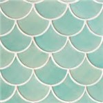 Green Scale Tile 106x120x6.5