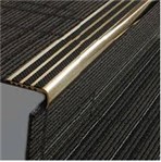 Carpet Stair Nosing Black (feet)