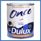 Dulux Once White Gloss 2.5 Litre.