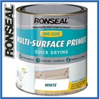 Ronseal Multi-Surface Primer White 2.5 Litres